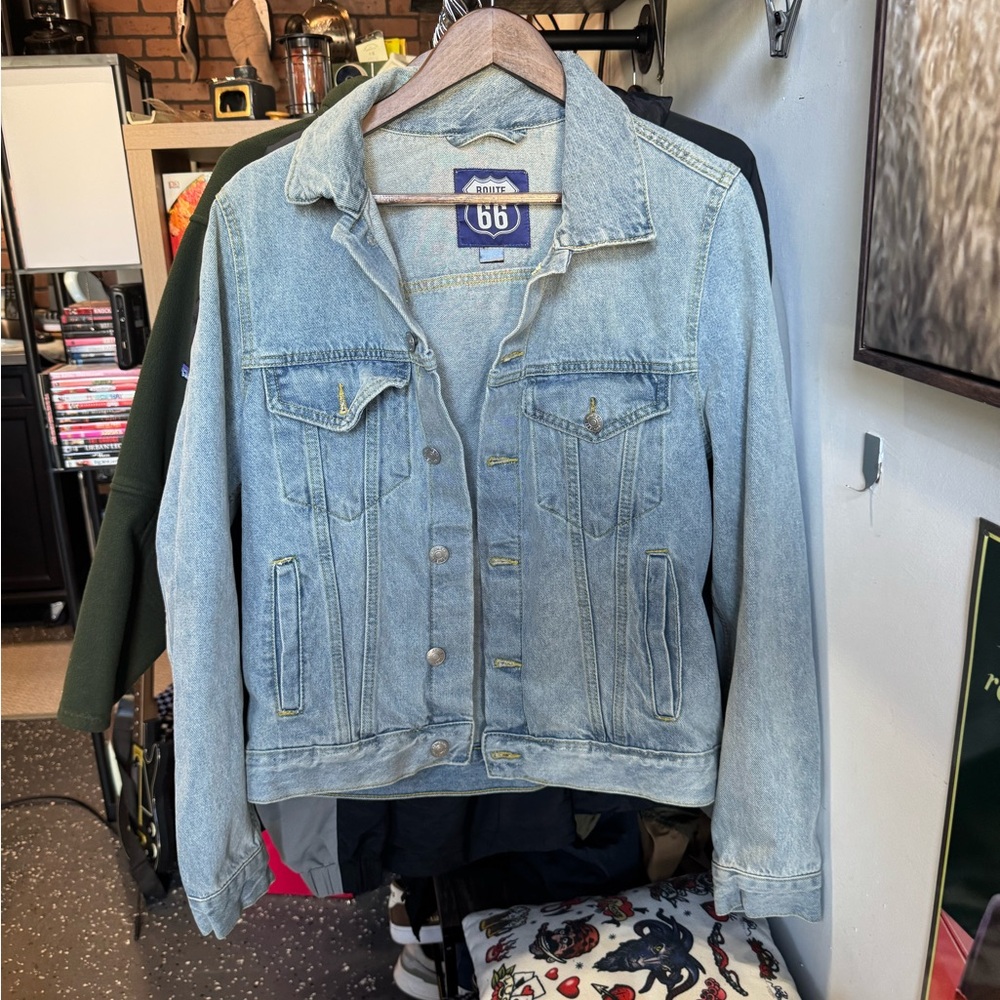 Route 66 Light Blue Denim Jacket